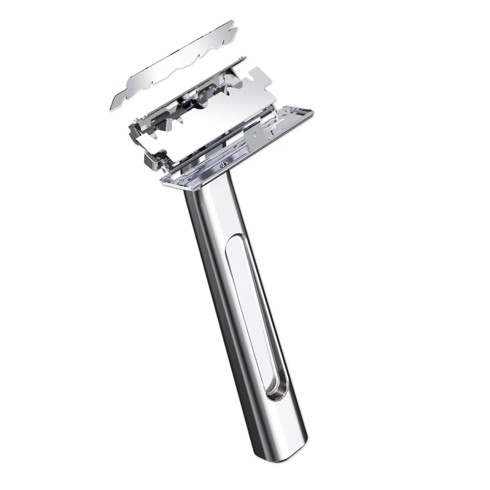 4D Double-Edged Safety Razor with Case