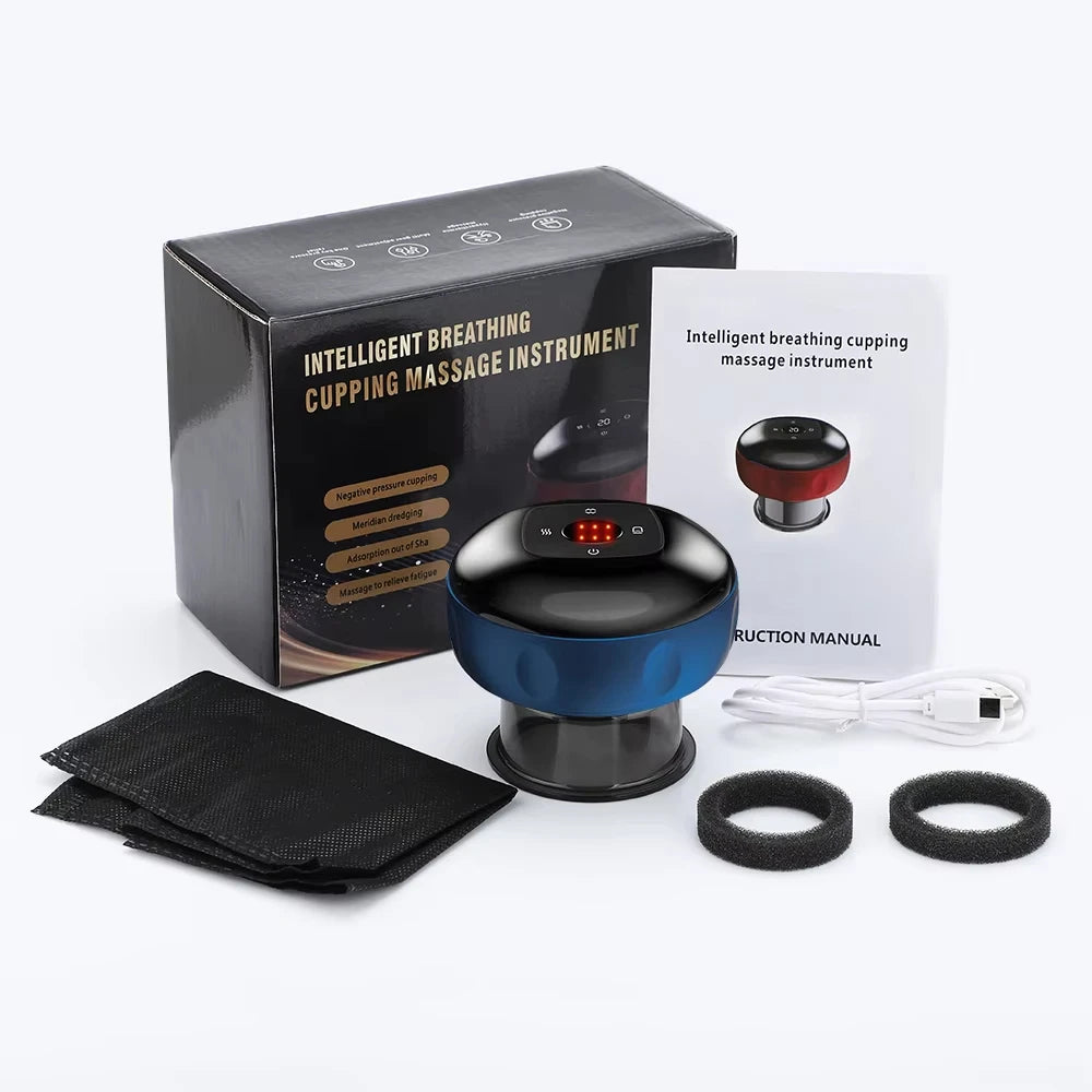 Smart Cupping Massage Machine with Infrared Heating