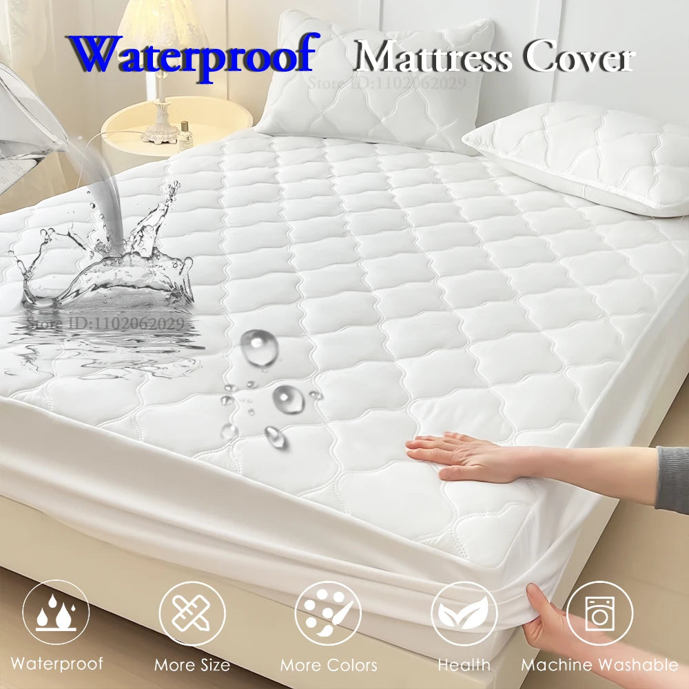 Waterproof Fitted Mattress Cover Protector Sheet