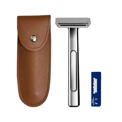 4D Double-Edged Safety Razor with Case