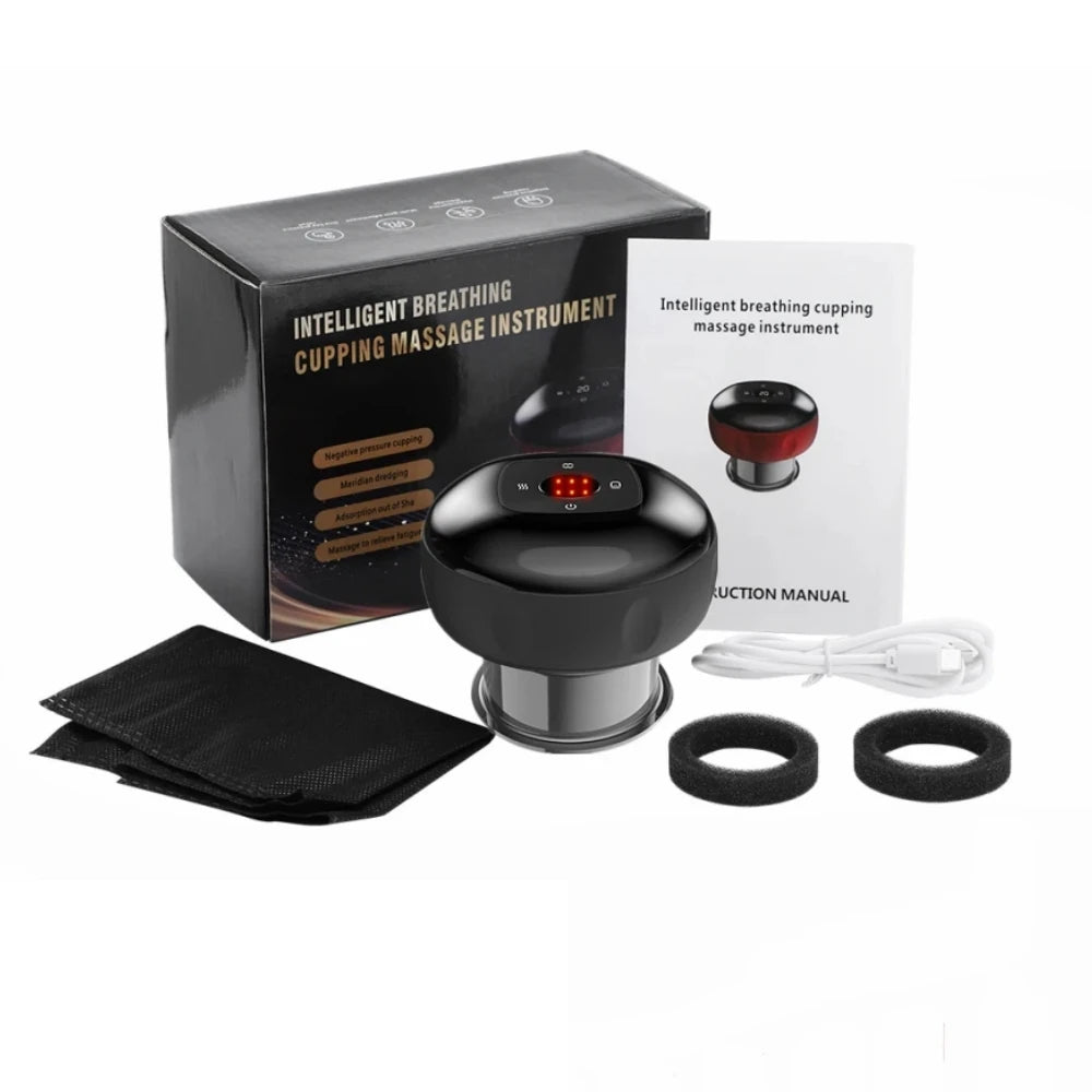 Smart Cupping Massage Machine with Infrared Heating