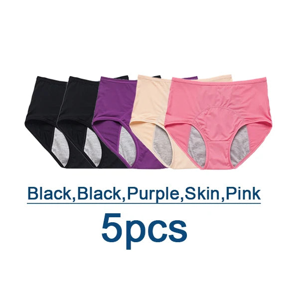 Leak-Proof Cotton Menstrual Panties for Women