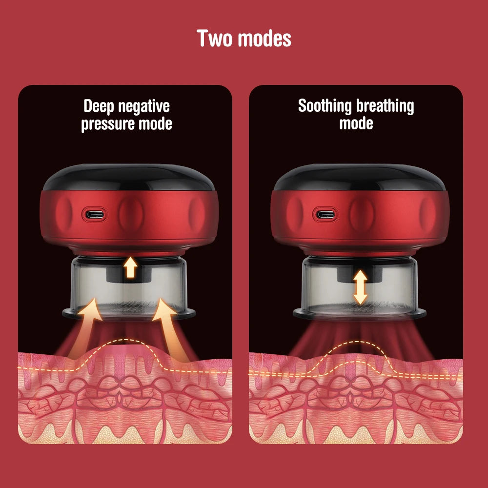 Smart Cupping Massage Machine with Infrared Heating