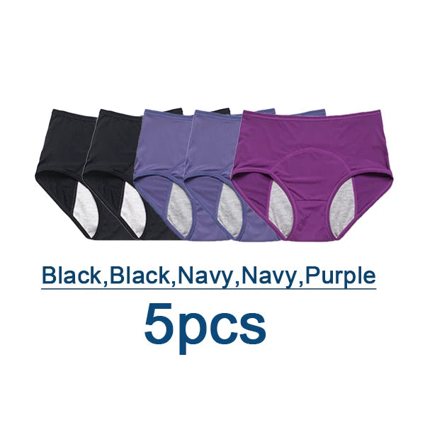 Leak-Proof Cotton Menstrual Panties for Women