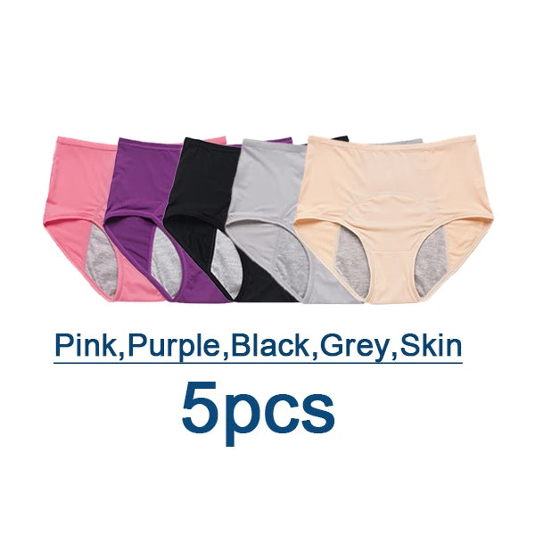 Leak-Proof Cotton Menstrual Panties for Women