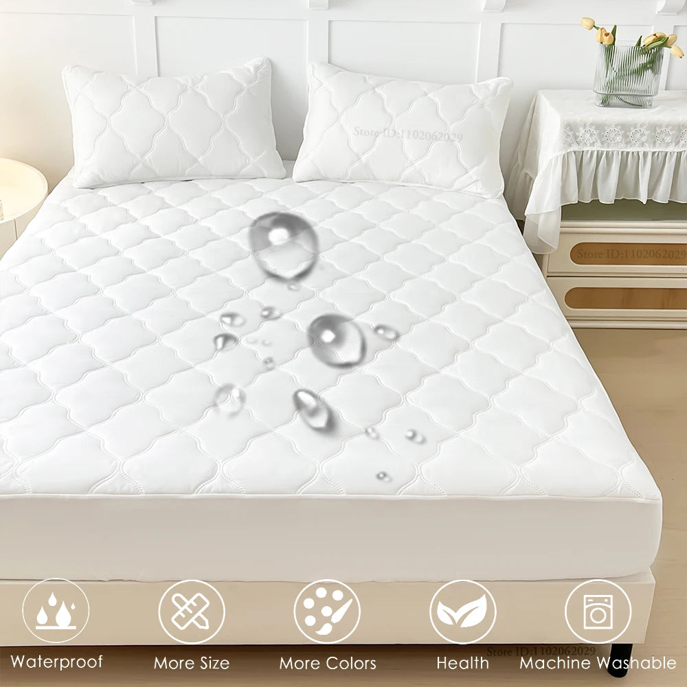 Waterproof Fitted Mattress Cover Protector Sheet