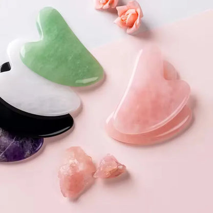Natural Rose Gua Sha Massage Board Tool
