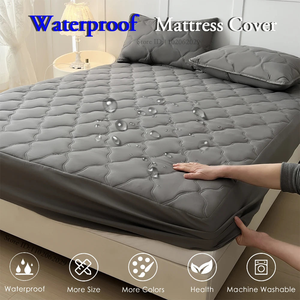 Waterproof Fitted Mattress Cover Protector Sheet