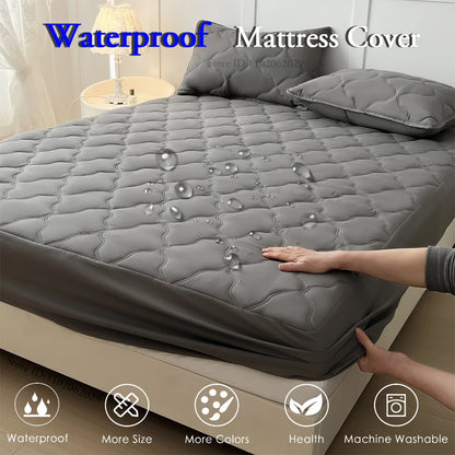 Waterproof Fitted Mattress Cover Protector Sheet