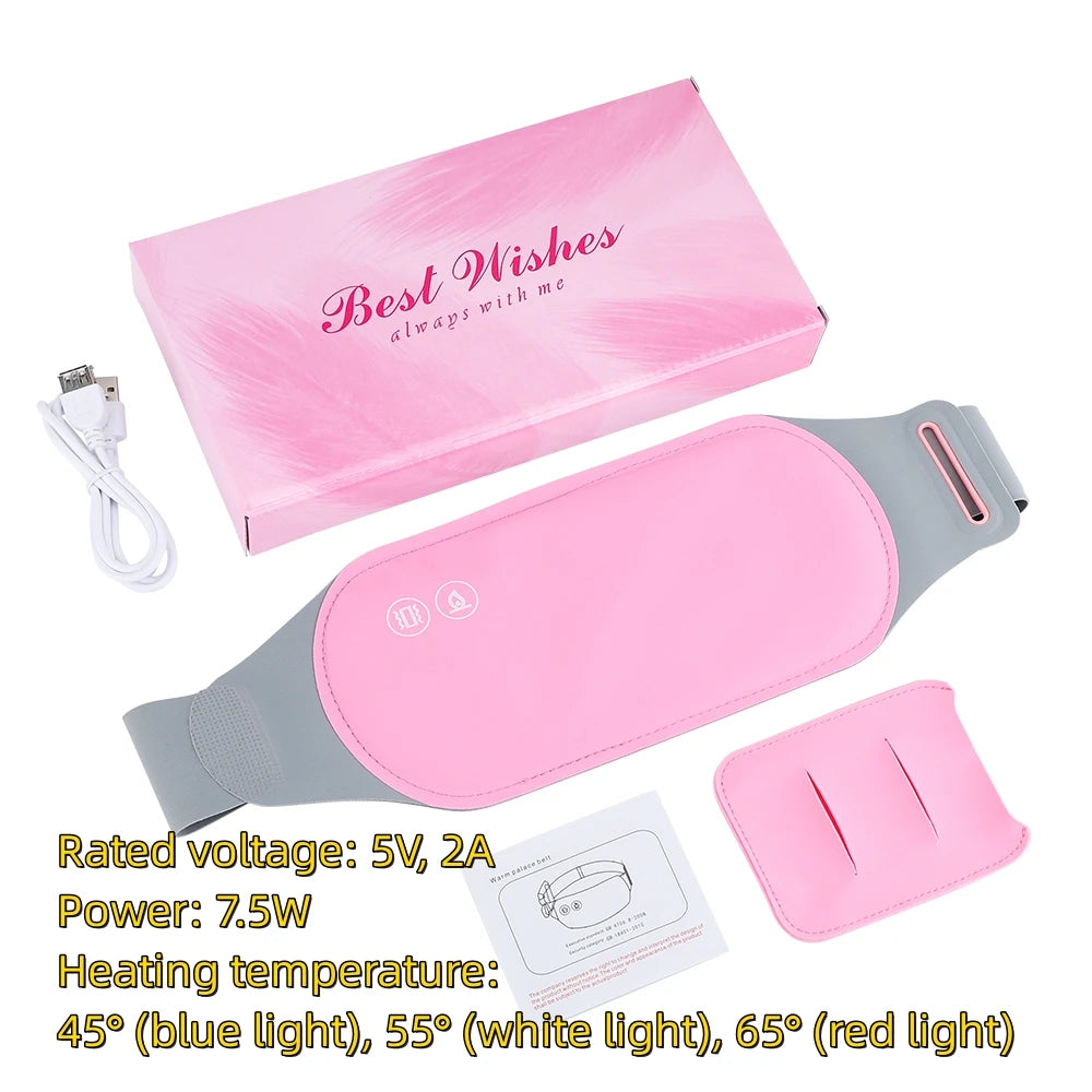 Rechargeable Menstrual Heating Pad for Cramp Relief