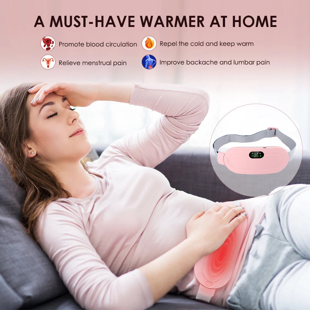 Rechargeable Menstrual Heating Pad for Cramp Relief
