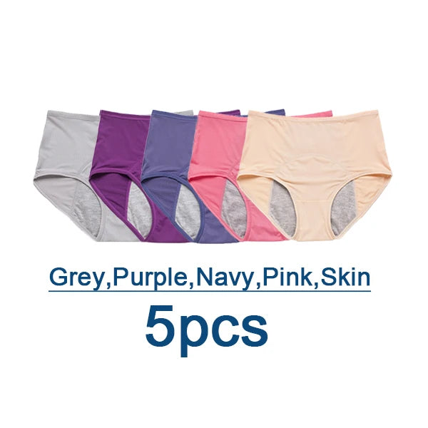 Leak-Proof Cotton Menstrual Panties for Women