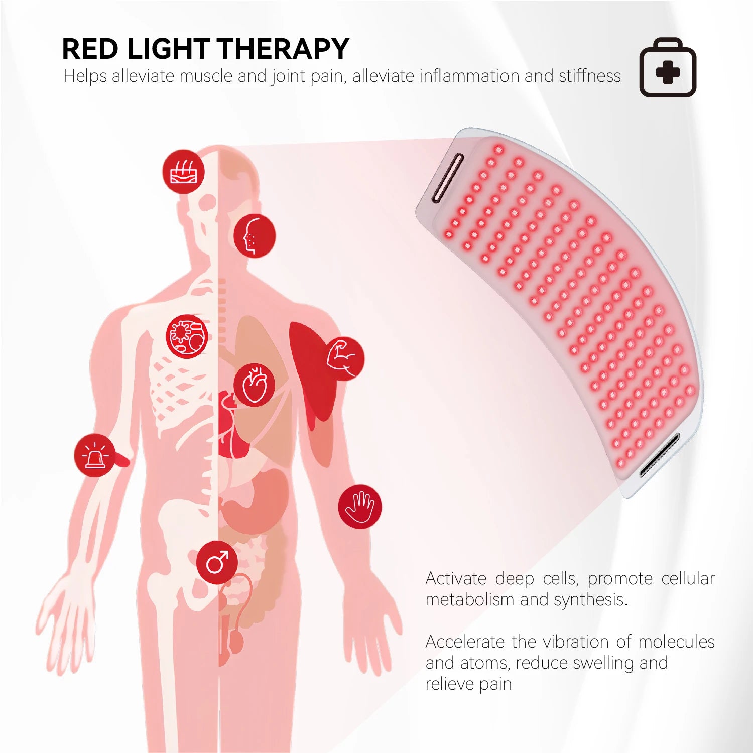Infrared Red Light Therapy Pad for Pain