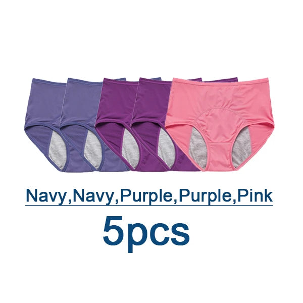 Leak-Proof Cotton Menstrual Panties for Women