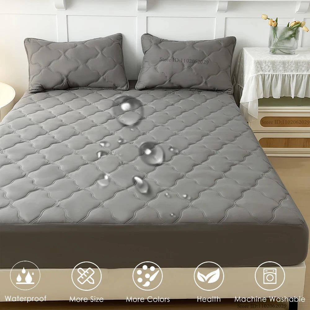 Waterproof Fitted Mattress Cover Protector Sheet