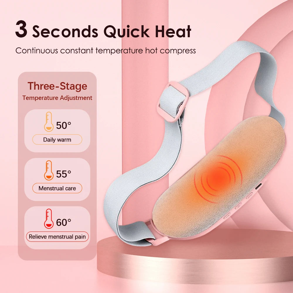 Rechargeable Menstrual Heating Pad for Cramp Relief