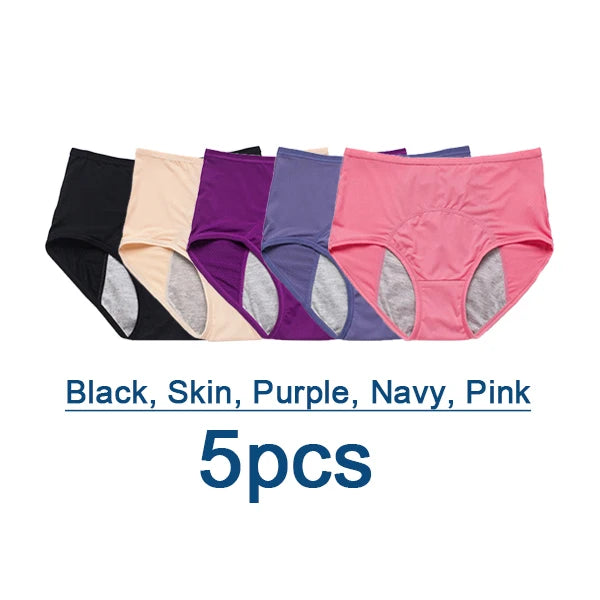 Leak-Proof Cotton Menstrual Panties for Women