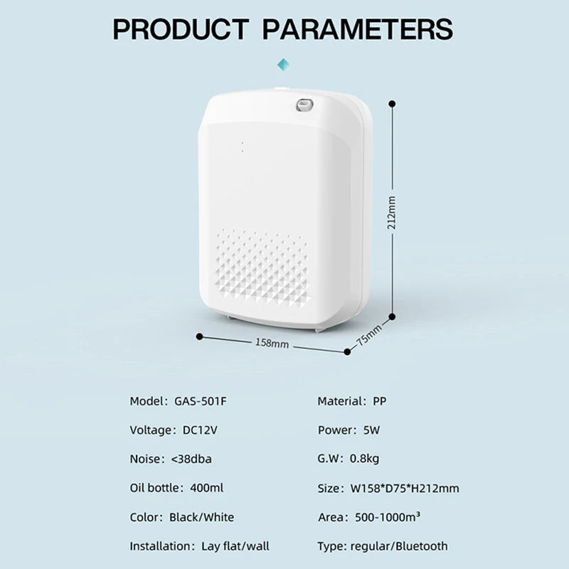 Smart Aroma Diffuser with Health-Boosting Benefits