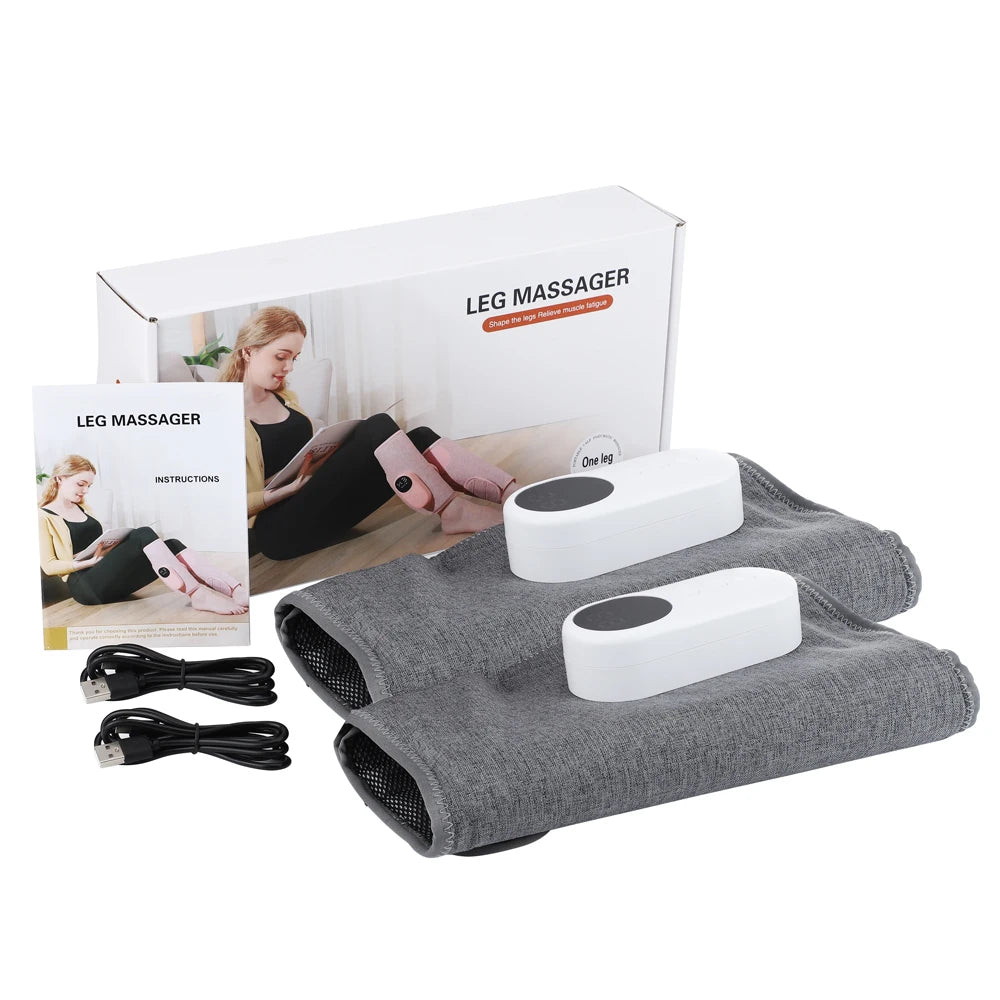 Electric Leg Massager with Compression and Heat