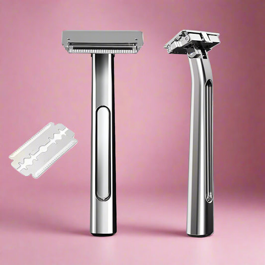4D Double-Edged Safety Razor with Case