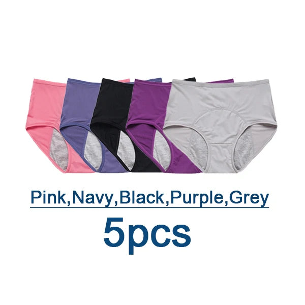 Leak-Proof Cotton Menstrual Panties for Women