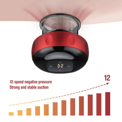Smart Cupping Massage Machine with Infrared Heating