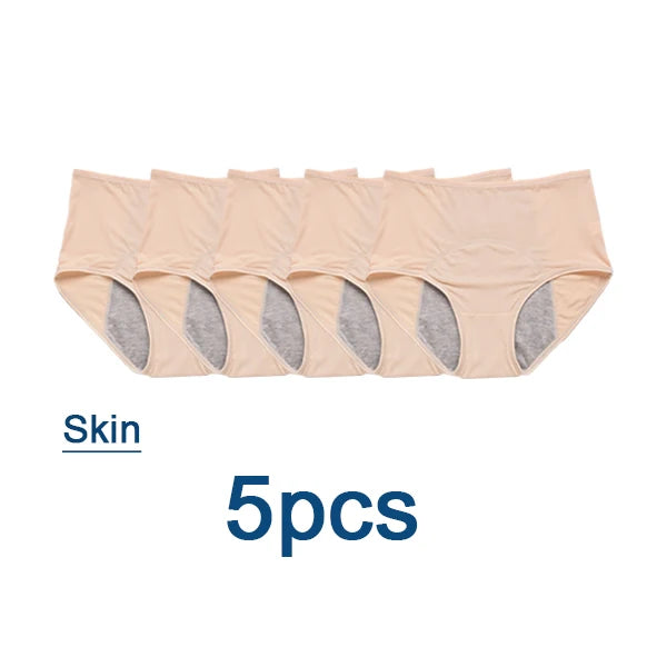 Leak-Proof Cotton Menstrual Panties for Women